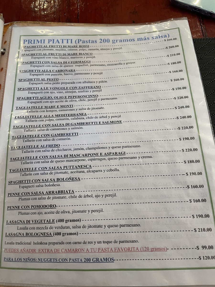 Il Gusto d'Italia Menu - Image 5