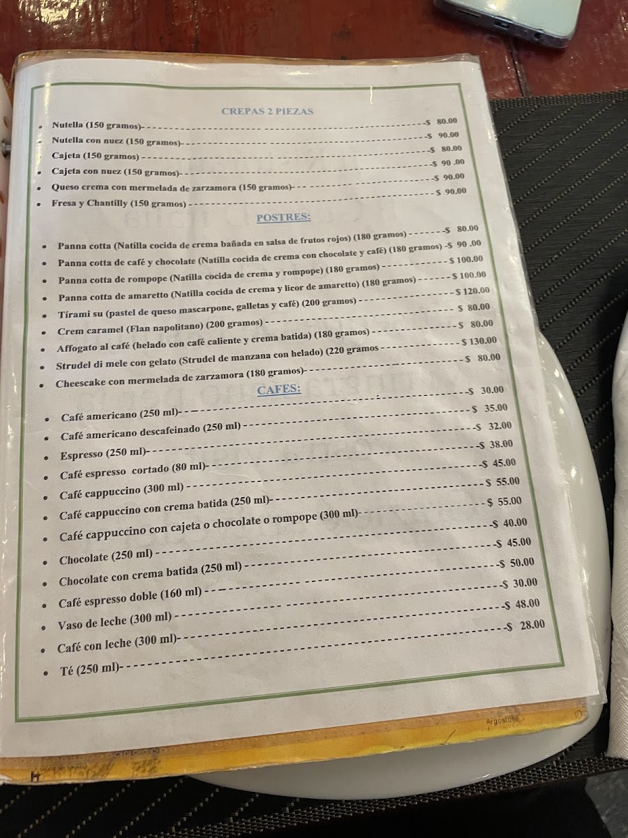 Il Gusto d'Italia Menu - Image 6